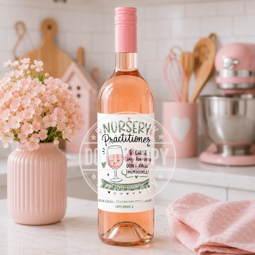 Nursery Practitioner Bottle Labels