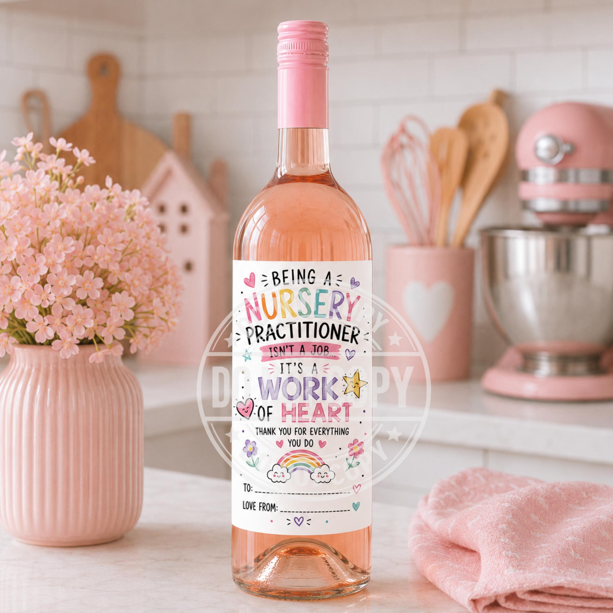 Nursery Practitioner Bottle Labels