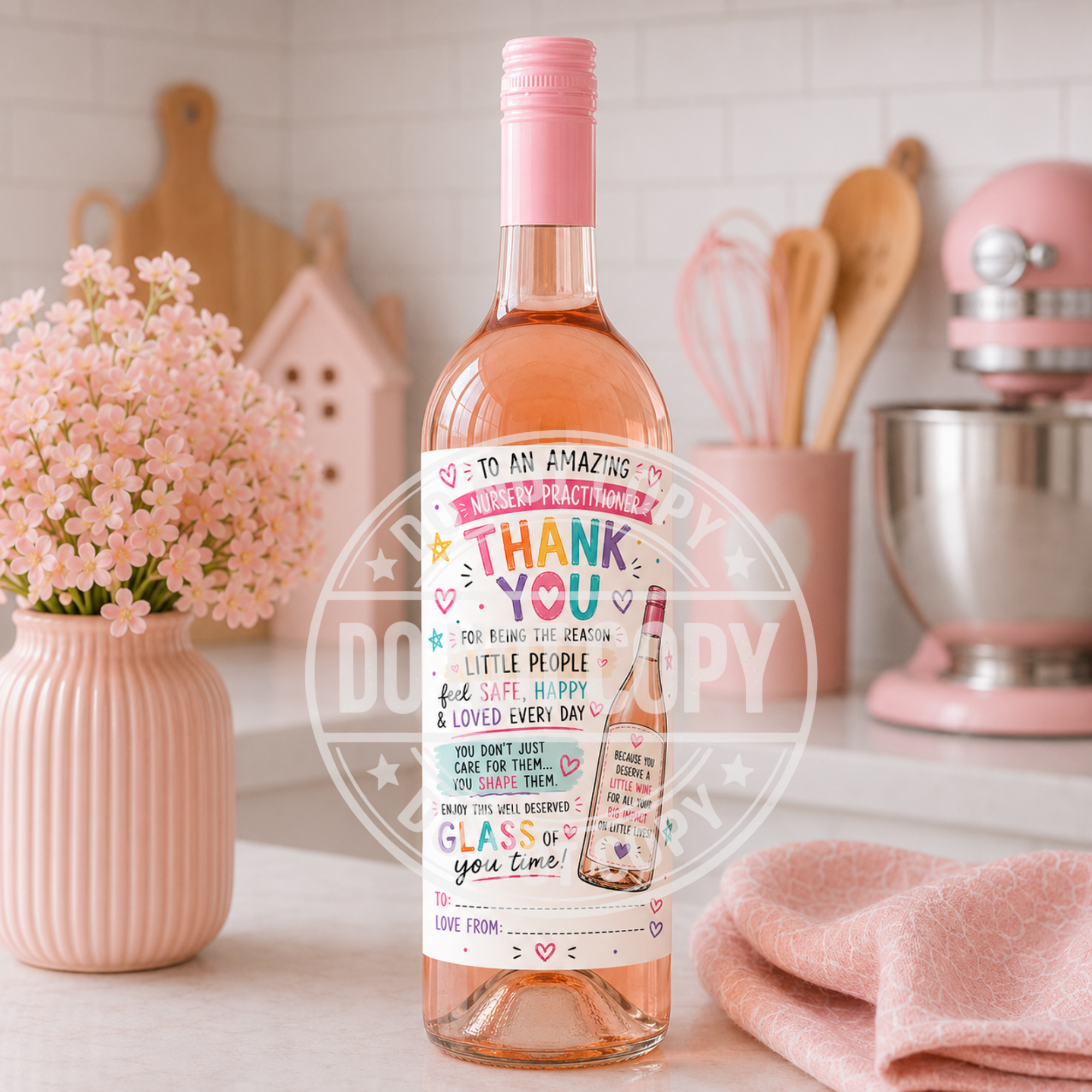 Nursery Practitioner Bottle Labels